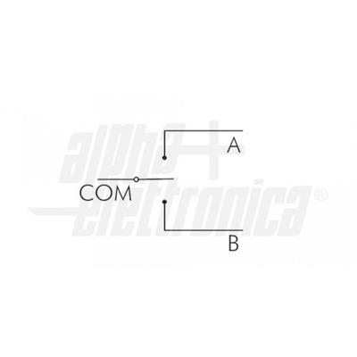 INTERRUTTORE SUB LEVA 1P ON/OFF/ON  A SALDARE