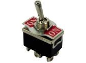 DEVIATORE DOPPIO A LEVA ON-ON 10A