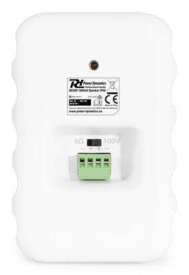 COPPIA CASSE 100V/8ohm IP56 BIANCA 25WRMS 60WMAX 550923170