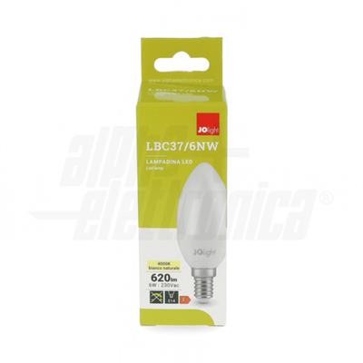 LAMPADA LED OLIVA B/NATURALE 6W 4000K 230VCA
