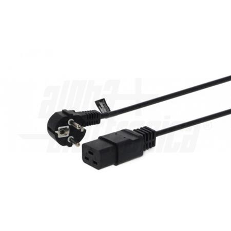 Cavo da IEC320 C19 Femmina - Spina Tedesca - 3m