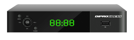 DECODER DTT T2 H.265 HEVC C/USB DIPRO DOPPIO TELEC. UNIV.