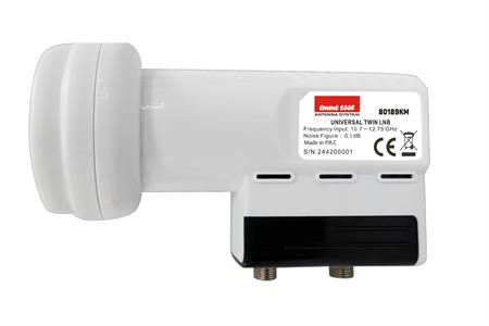 LNB UNIVERSALE 2 OUT 0.1DB TWIN EMMME ESSE