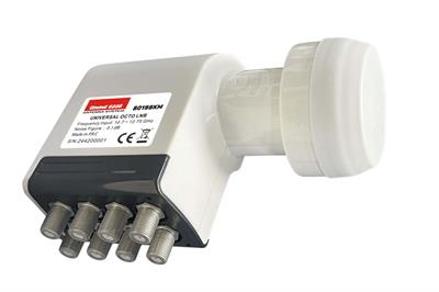 LNB UNIVERSALE 8 OUT 0.1dB INDIP.HD EMME ESSE