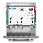 AMPLIF.DA PALO VHF/UHF/UHF 21-60 21-48 26dB 111/120DBUV 12/15VCC 5G