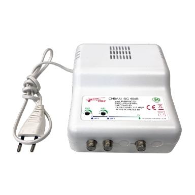 CENTRALINO TV DTT 40DB VHF/2UHF LTE AUTOALIM. 5G