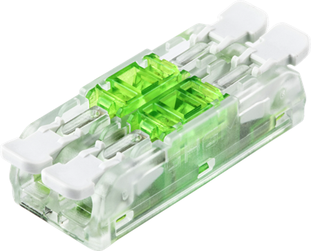 CONNETTORE RAPIDO PER PROLUNGA CAVI 0,5-4(2,5)mm2, 32A, 400VAC 2P