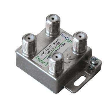 PARTITORE TV/SAT INDUT.+CC 1IN/3OUT