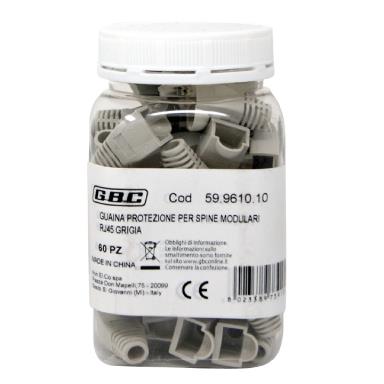 COPERCHIO X CONNET.8POLI RJ45 GRIGIO GBC