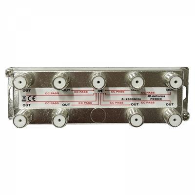 PARTITORE TV/SAT INDUT.+CC 1IN/8OUT