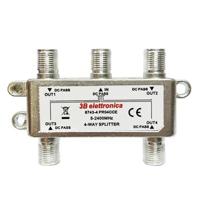 PARTITORE TV/SAT INDUT.+CC 1IN/4OUT 3B