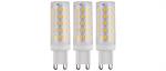 KIT 3 LED G9 4,8W L/NATURALE