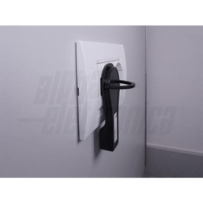 SPINA RETE 16A SCHUKO VOLANTE NERA ALPHA