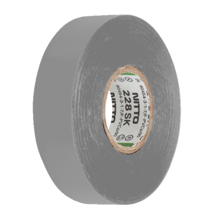 NASTRO ISOLANTE 0.19X25 20MT GRIGIO