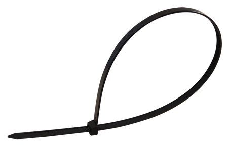 FASCETTA NERA 290X4,8MM, D=3,5-79MM