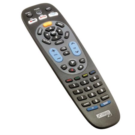 TELECOMANDO UNIVERSALE 2:1 NERO XDOME JL3090