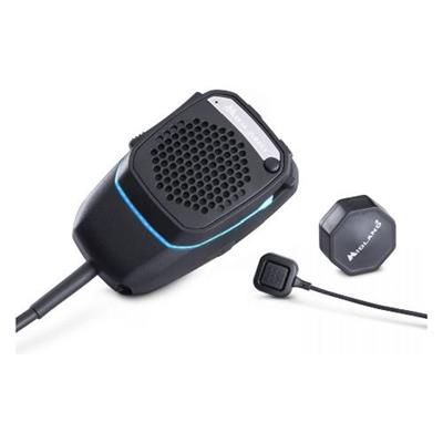 MICROFONO DUAL MIKE MIDLAND 4 PIN 48 CB BT CON CAVO
