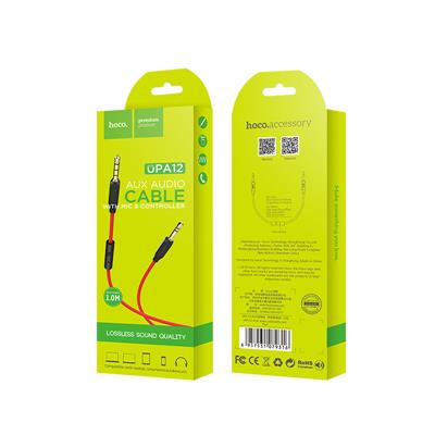 CAVO AUDIO HOCO AUX CON MICROFONO 1MT