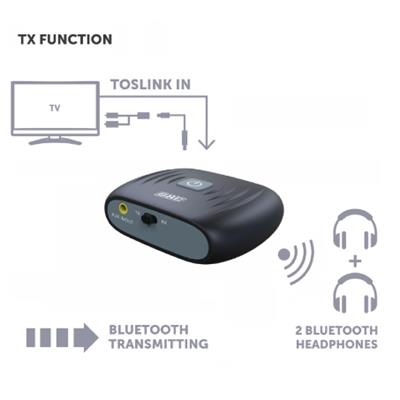CONVERTITORE AUDIO DIGITALE TOSLINK / BLUETOOTH BI-DIREZIONALE