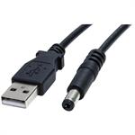 CAVO USB ALIM DC 5,5X2,1MM 1,5MM