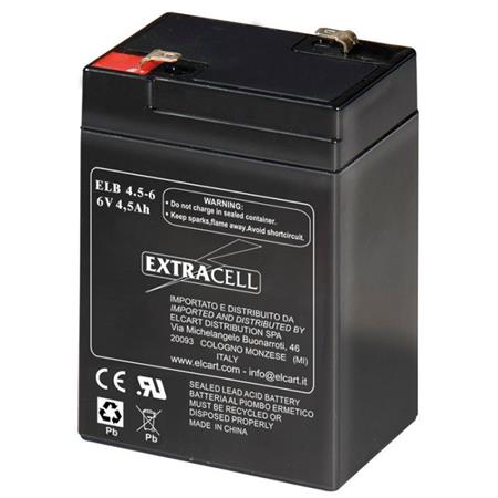 BATTERIA AL PIOMBO 6V 4,5A