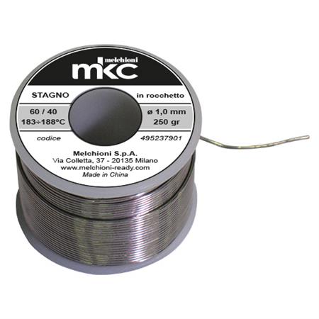 STAGNO 1 MM 250GR LEGA 60/40 MKC