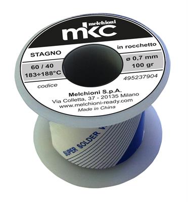 STAGNO D.0.8MM 100GR. 60/40 MKC