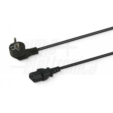 CAVO 90° SP.SCHUKO/PR.VDE 1,5mt