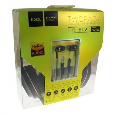 CUFFIA+MICROFONO PLUG 4P 3,5 COLORE ORO HOCO