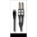 CAVO ADATTATORE X-PRO USB C 2JACK 6,3M 3MT