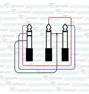 CAVO AUDIO SP.6,3ST/2 SP.6,3 MONO   3mt