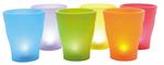 VASO PORTA FIORI LUMINOSE 1LED      VARI COLORI