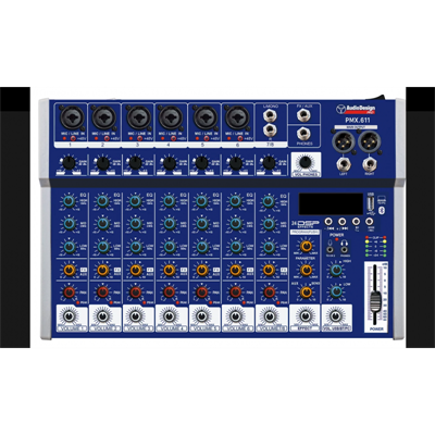 MIXER 6CH MONO + 1 CH STEREO C/USB+DSP+BLUET