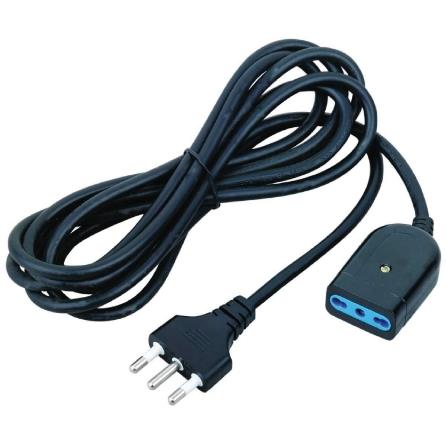 Prolunga 5 metri 10-16a nera