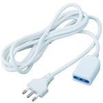 Prolunga 5 metri 10-16a bianca